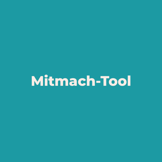 Mitmach-Tool Kachel � EAS MV 2025 Mitmach-Tool Kachel